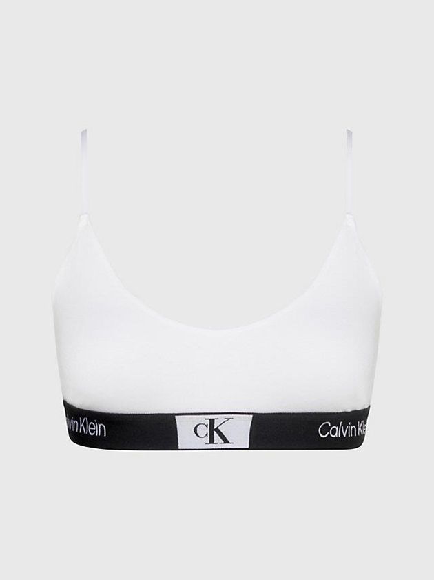 Calvin Klein USA String - Ck96 Womens Bra White 2970583-KG